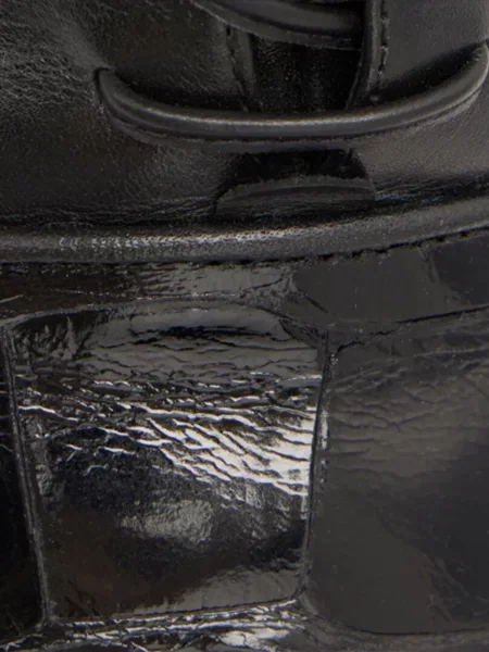 Боти Roberto Cavalli с връзки с дантела черно