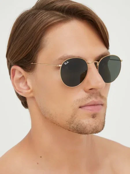 Γυαλιά ηλίου Ray-Ban χρυσαφί