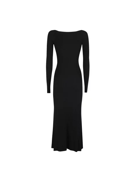 Sukienka Moschino ze stretchu czarna