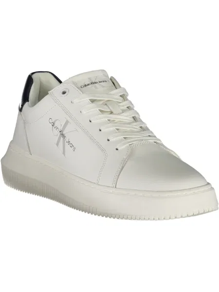 Teniși Calvin Klein Jeans alb