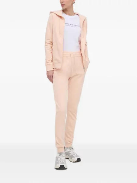 Pantaloni Armani Exchange portocaliu