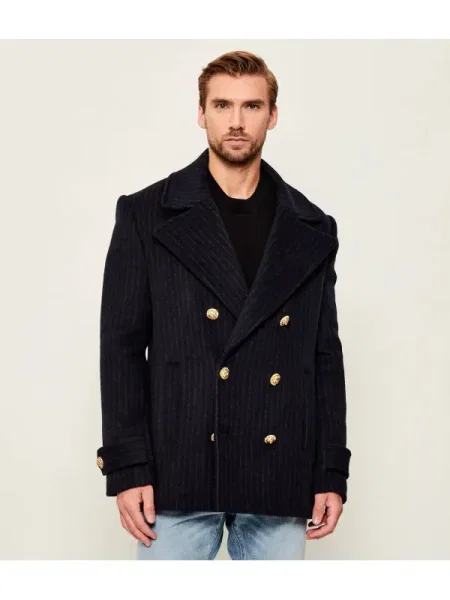 Balmain De lână palton