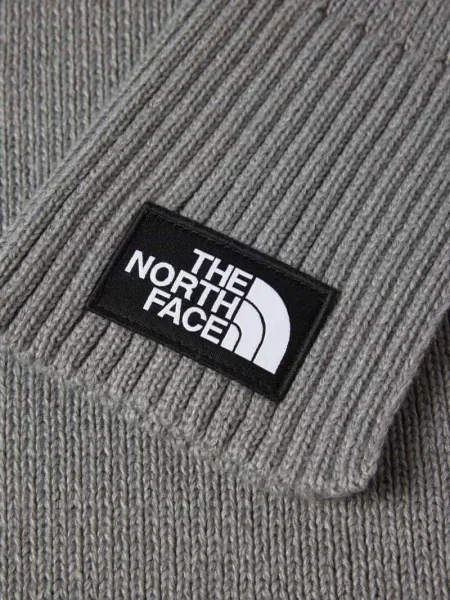 Szal w imitacji dzianiny z naszywką z logo The North Face