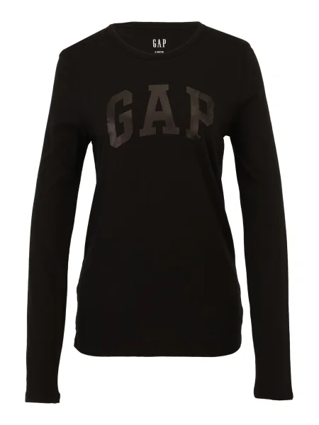 Gap Petite Tricou gri negru