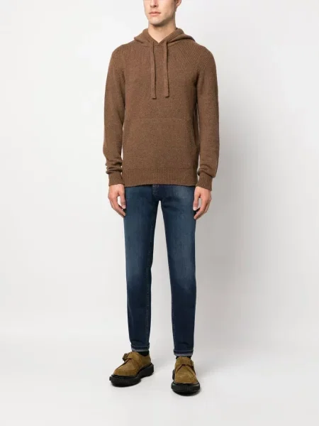 Liesas skinny fit džinsai Pt Torino mėlyna