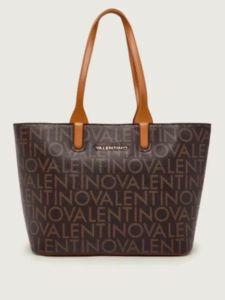 Geantă shopper Valentino maro
