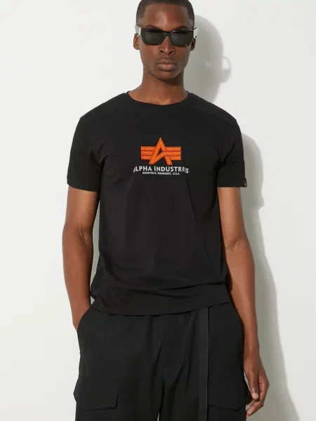 Alpha Industries Tricou Basic negru
