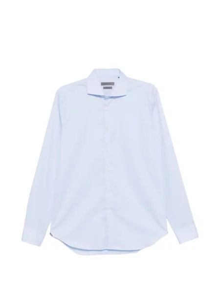 Pruhovaná košile Corneliani modrá