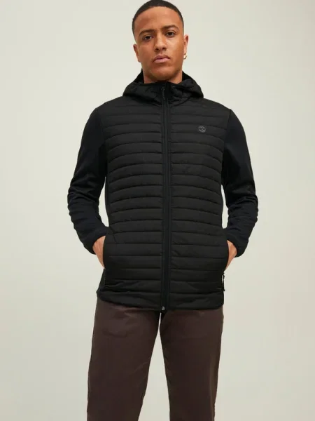 Jack&Jones Átmeneti kabát Multi Quilted fekete