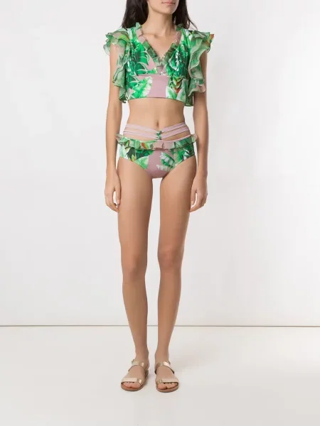 Bikinis Amir Slama apkarpytas žalia