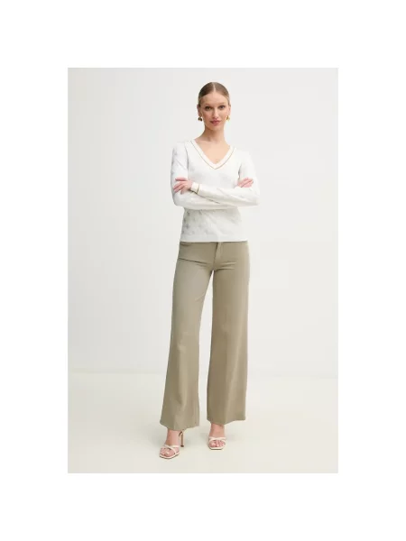 Guess sweter ROSIE lekki beżowy
