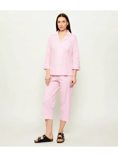 LAUREN RALPH LAUREN Pizsama rózsaszín