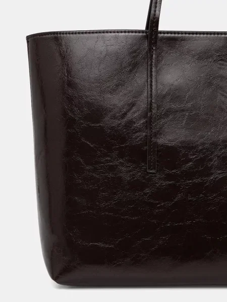 Calvin Klein Shopper táska csokoládé barna