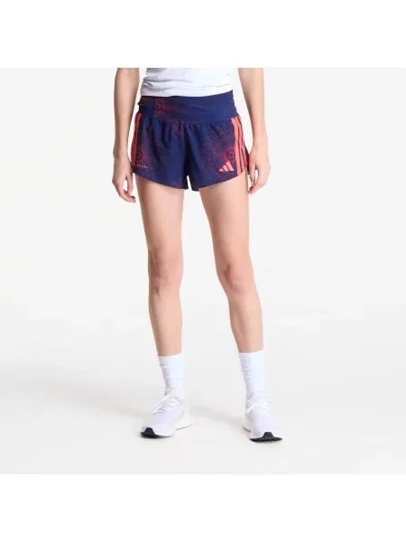 Pantaloni scurți adidas Adizero Labrum Gel Pocket Shorts Dark Blue/ Lucid Red M roșu