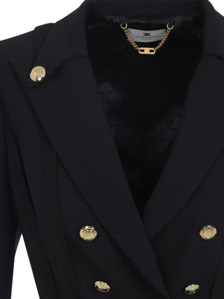 Geacă Elisabetta Franchi negru