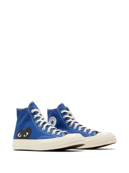 Sneakersy Comme Des Garcons Play niebieskie