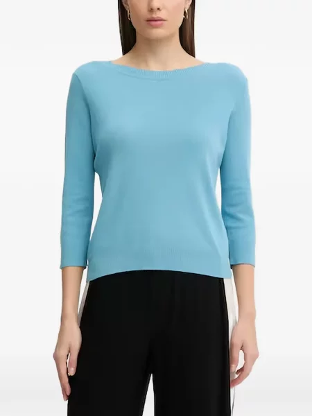 Pulover Benetton tricotate albastru