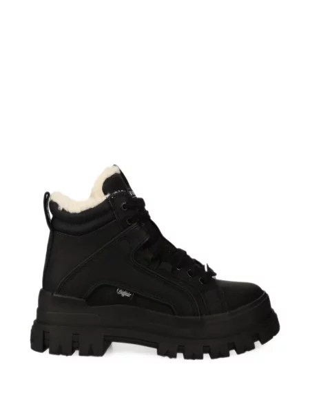 Botine Buffalo chunky negru