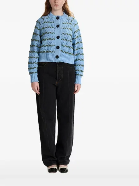 Cardigan B.b. Walace tricotate albastru