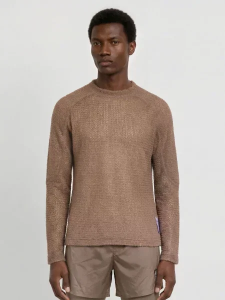 Satisfy Funkční Tričko Fuzzfleece™ Ad hnědá