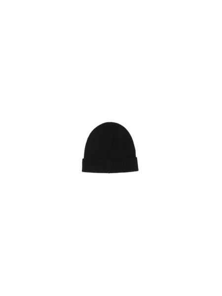 Czapka z czystej wełny Ralph Lauren czarna