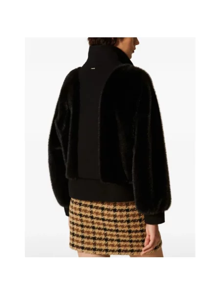 Kurtka bomber Twinset czarny