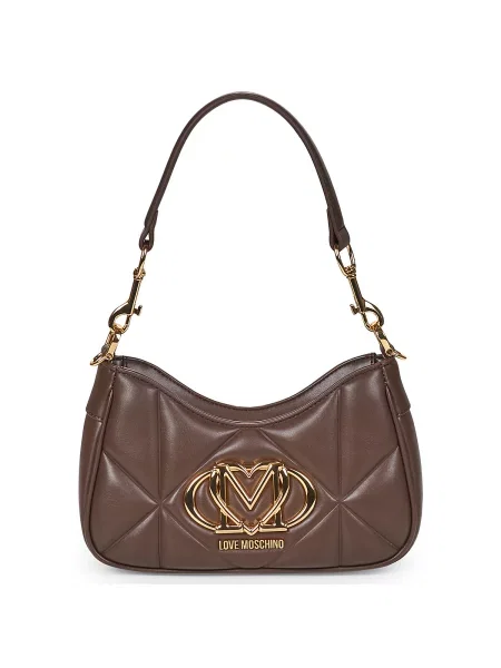 Pisemska torbica Love Moschino rjava