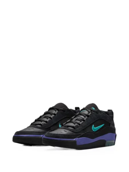 Sneakerși Nike Air Max fără toc negru