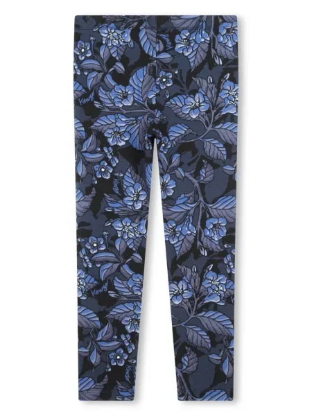 Legginsy dziecięce Kenzo niebieskie