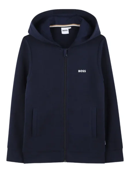 Bluza z kapturem dziecięca Bosswear niebieska