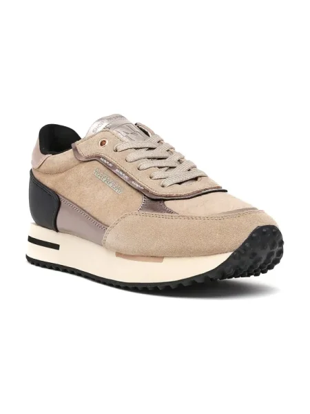 Napapijri De piele sneakers HAZEL bej