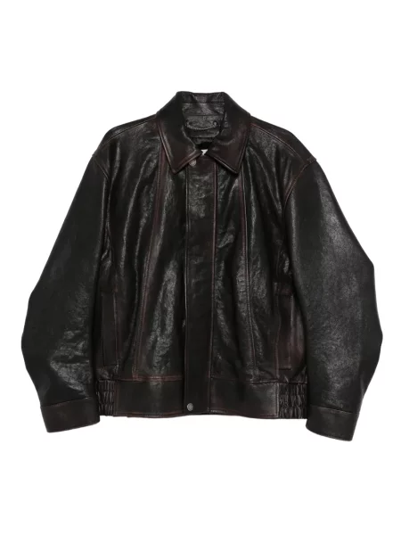 Geanta de piele Golden Goose auriu