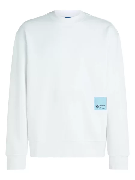 Hanorac Karl Lagerfeld Jeans alb