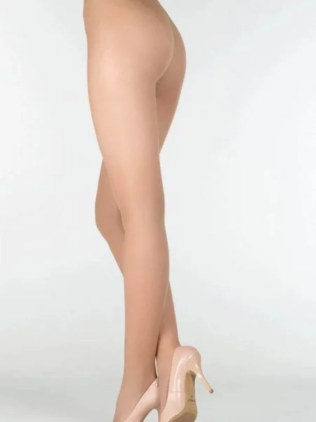 Тонкие капроновые колготки 20 den BIKINI бежеві