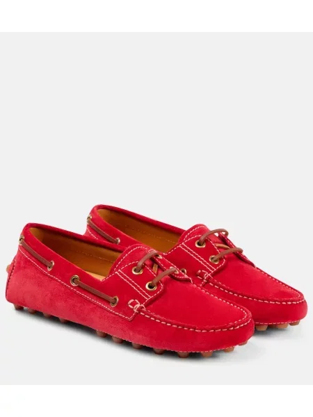 Loaferke Tod's iz semiša rdeča