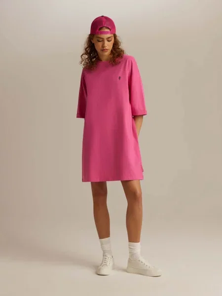 Сукня-футболка DIVERSE рожевий