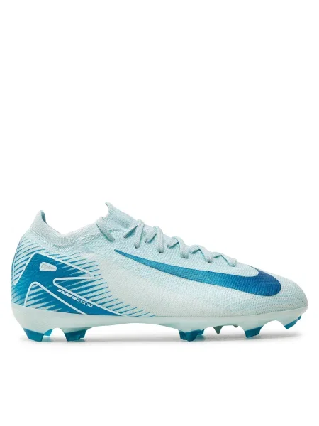 Ghete pentru fotbal Nike Zm Vapor 16 Pro Fg celest albastru