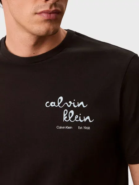 Футболка Calvin Klein Jeans чорна