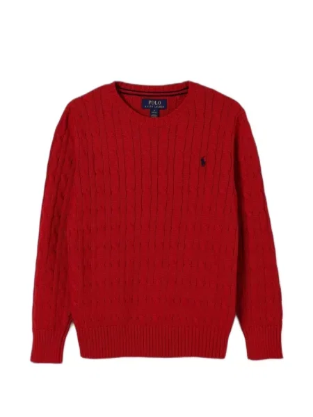 Koszulka polo dziecięca Polo Ralph Lauren czerwona