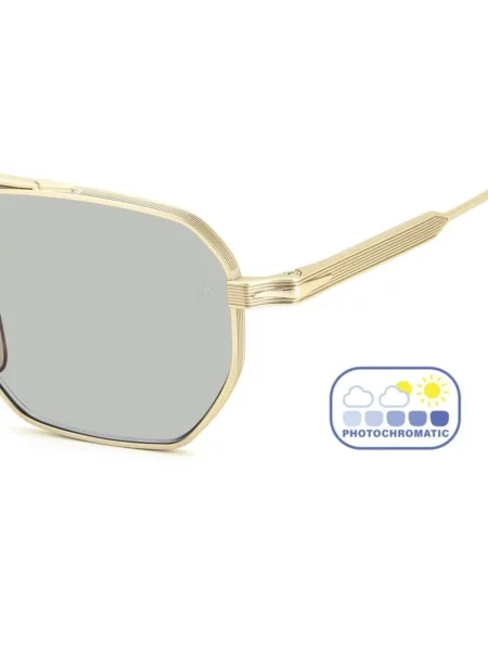 David Beckham okulary przeciwsłoneczne żółte