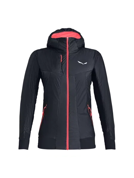 Geacă Salewa cu glugă albastru