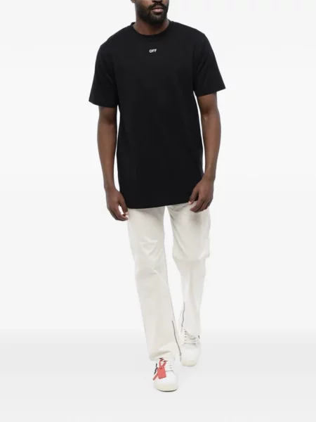 Tricou Off-white cu imagine alb