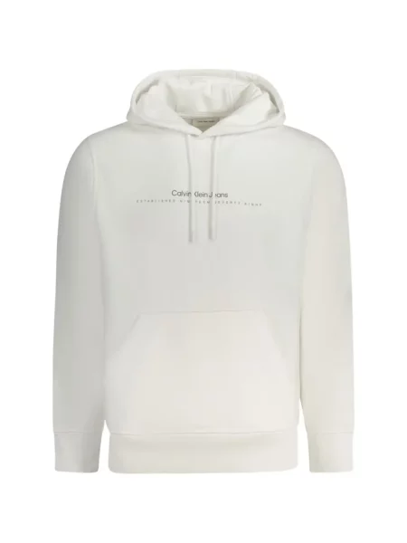 Hanorac cu glugă Calvin Klein cu imagine cu cordon
