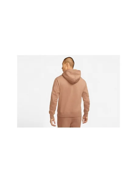 Hanorac din fleece Nike din fleece maro