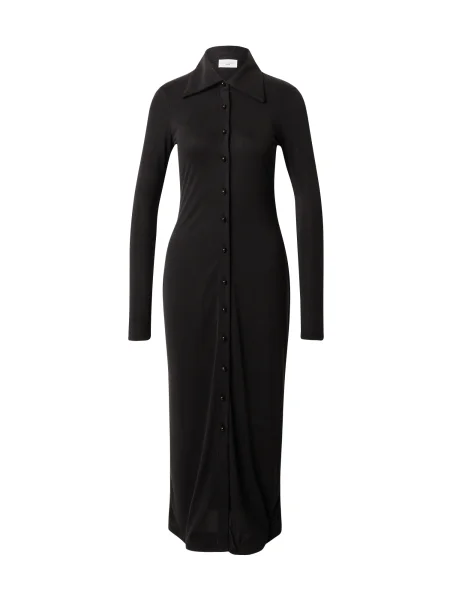 ABOUT YOU x Toni Garrn Rochie tip bluză metalic gri