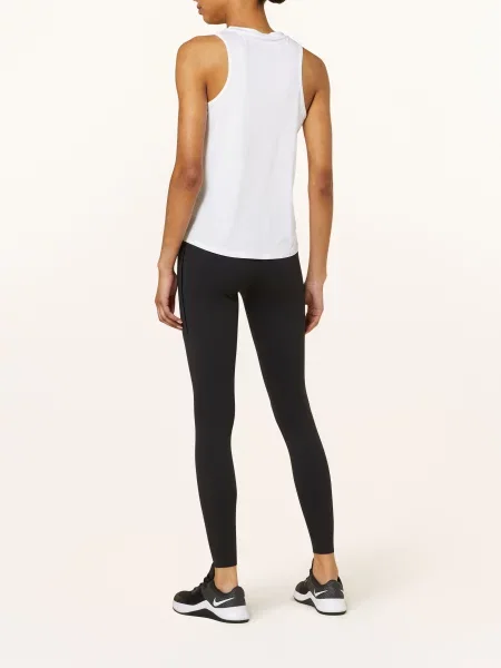 Tréninkové tílko Nike One Classic Dri-Fit bílá/černá bílé