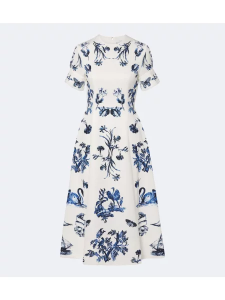 Rochie midi Erdem cu model floral