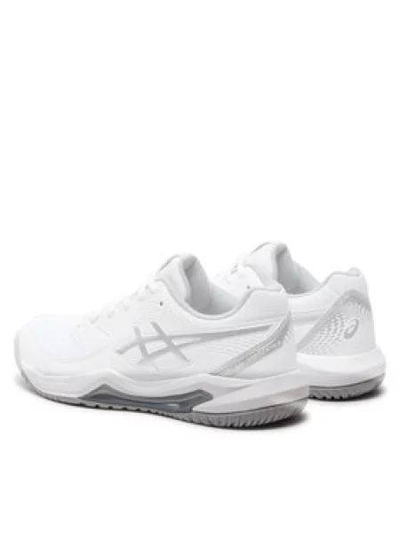 ASICS Sportske cipele Dedicate 8 srebrno siva bijela