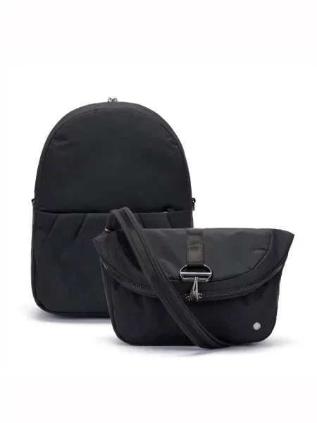 Pacsafe Рюкзак Перероблений чорний