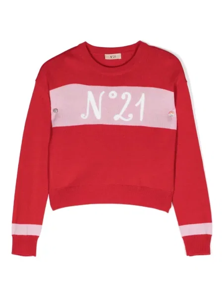 Sweter dziecięcy N°21 czerwony